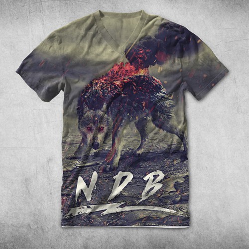 NDB oil drilling team epic art work tshirt