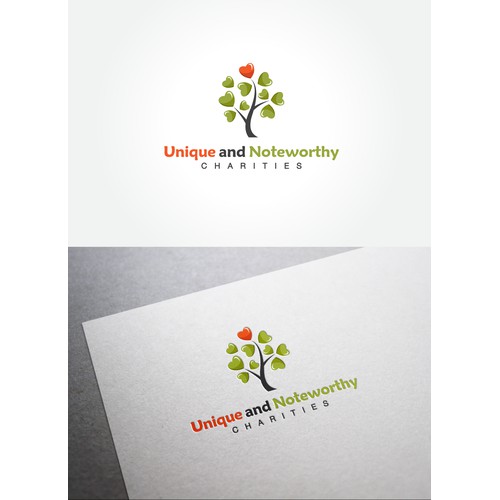 Unique and Noteworthy Charities logo design - your creativity is welcome!