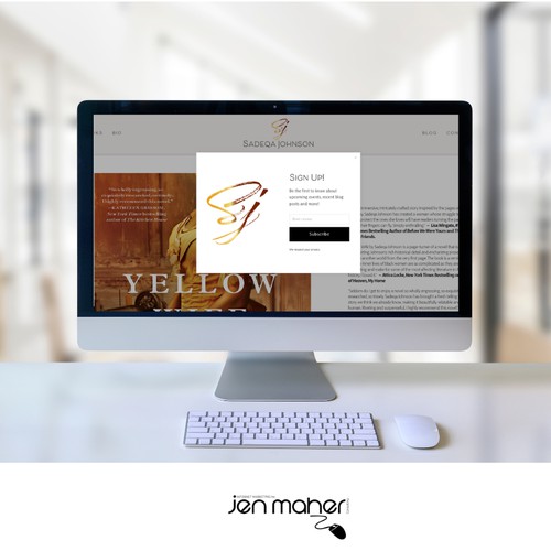 Logo & Website Design for Best Selling Author