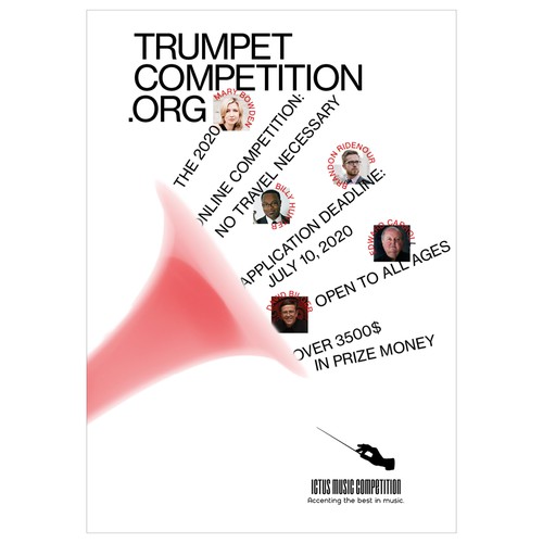poster for a trumpet competition