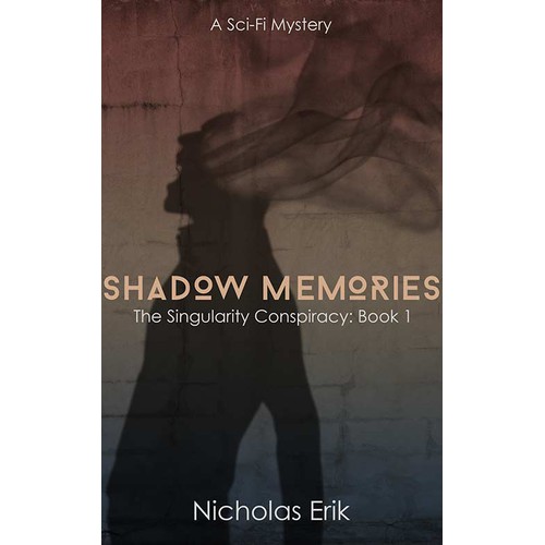 Create a book cover for a sci-fi mystery novel
