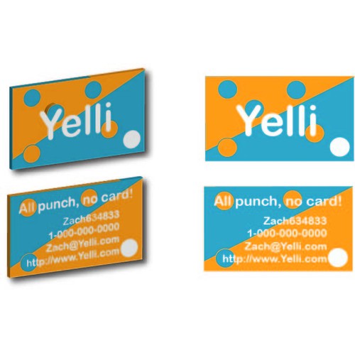 Help Yelli with a new logo and business card