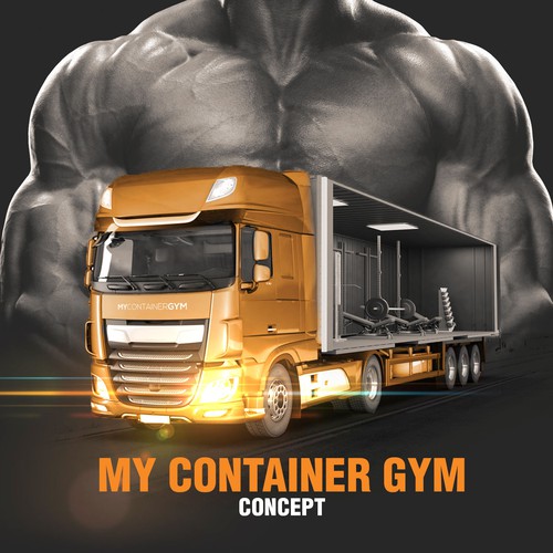 3D presentation of Container Gym