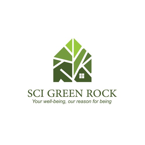 SCI GREEN ROCK LOGO