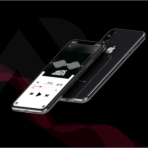 Music app design