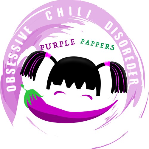 Create a chilli logo without the standard 'chilli with flames'
