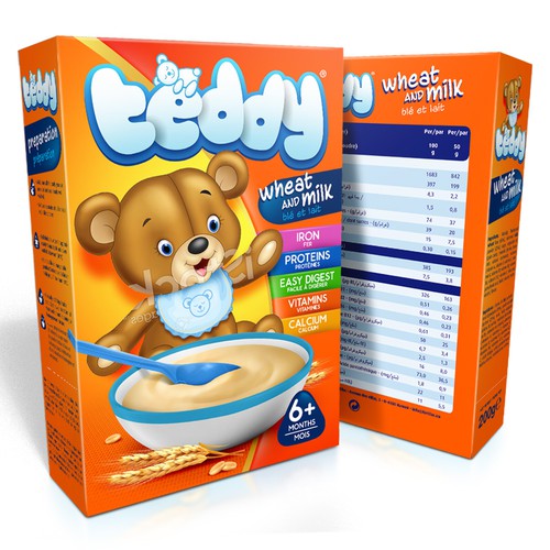 TEDDY baby milk/cereals 