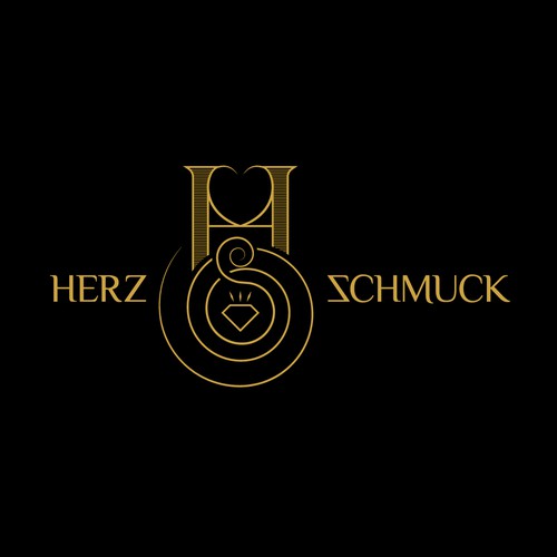 Logo concept for Herzschmuck Jewelry