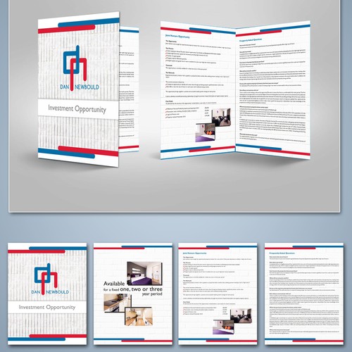 Brochure design in editable format