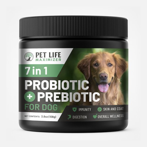 Premium PET LIFE MAXIMAZER Label