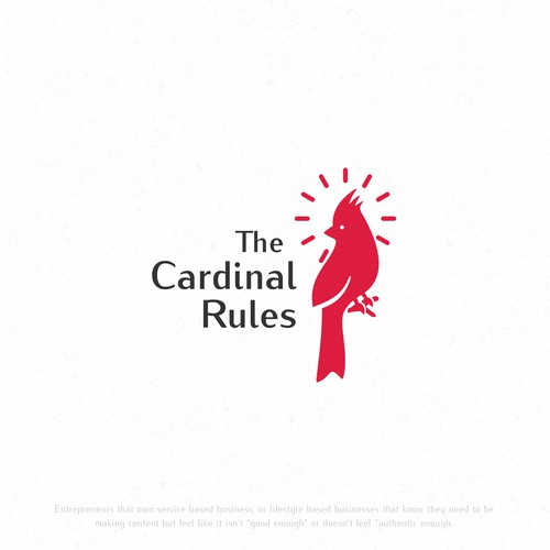 Logo design for The Cardinal Rules