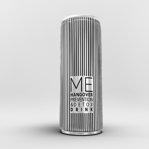 Can design for a hangover prevention & detox drink