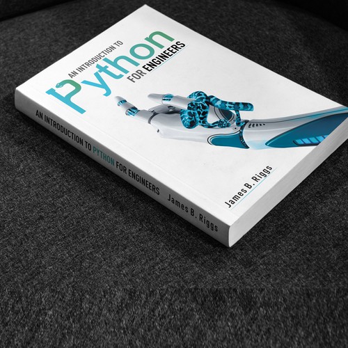 Ebook cover design for Python book