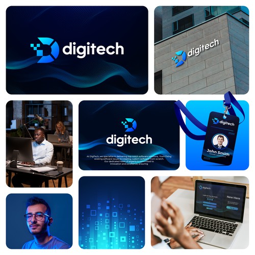 Digitech Brand Identity