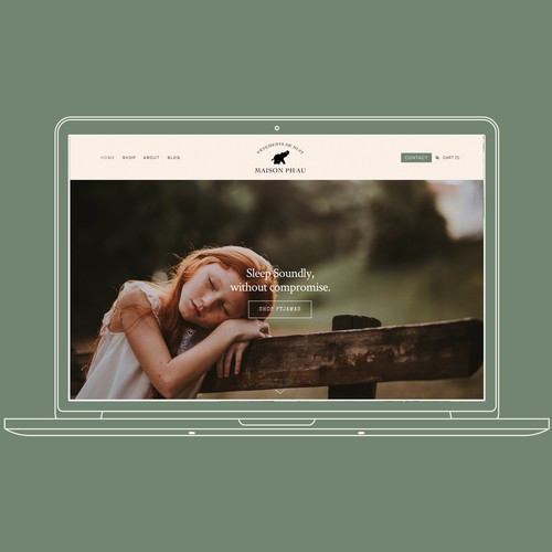 Website for Maison Phau