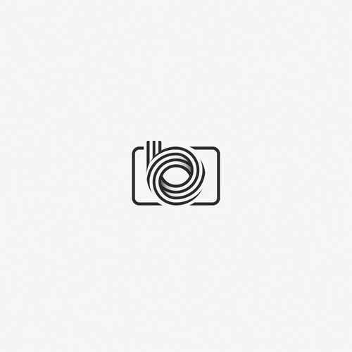 B Lowercase Camera Logo by idStudio