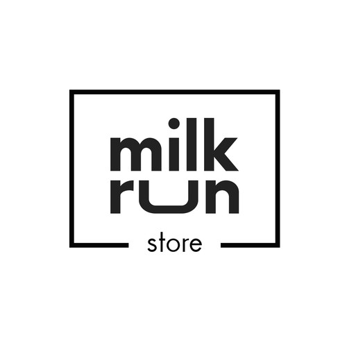 Logotype for "Milk Run"
