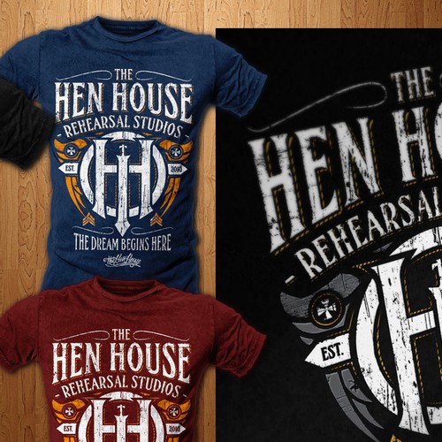 Create a Killer Rock n Roll T-Shirt For The Hen House!