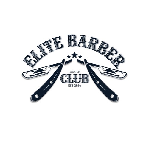 Vintage Logo from Elite Barber Club