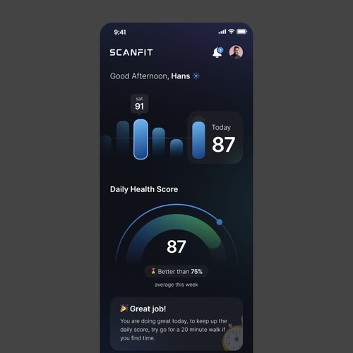 Health App Design