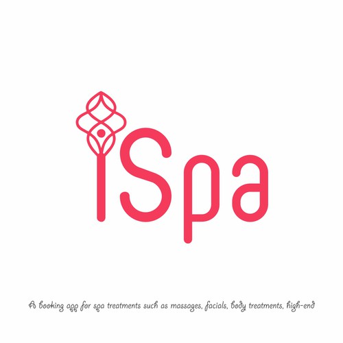 Design a contemporary stylish logo for iSpa