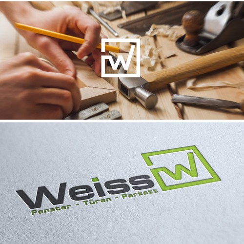 Webseite & Logo für Schreiner - carpenter / window manufacturers