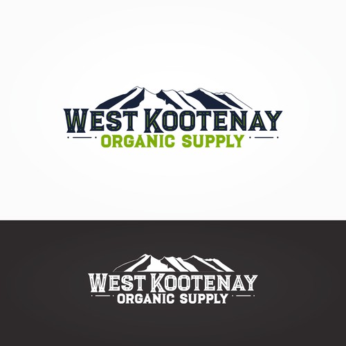 Logo for organic supply company 