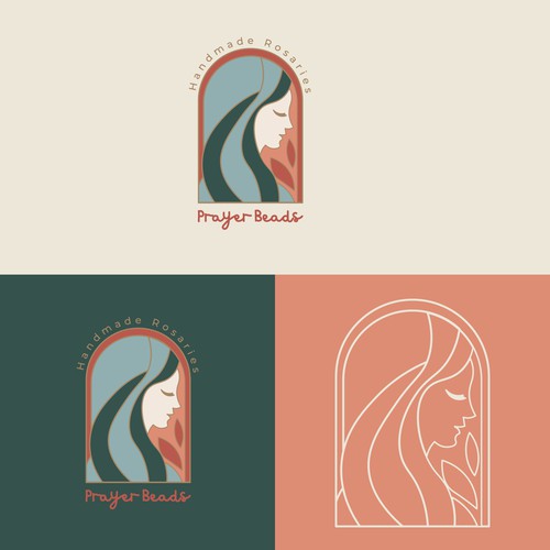 Logo for a handmade rosaries company 