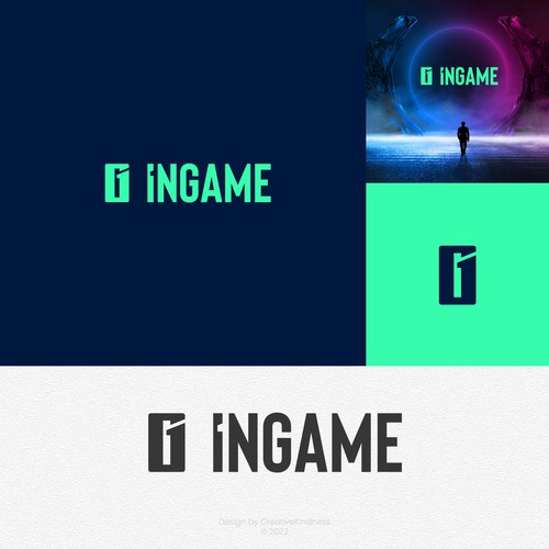 Bold concept for a gaming magazine logo