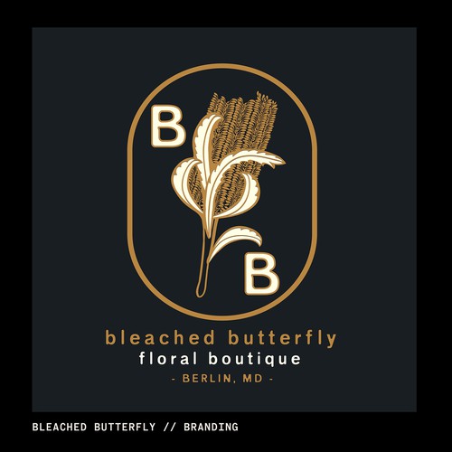 Bleached Butterfly - Logo