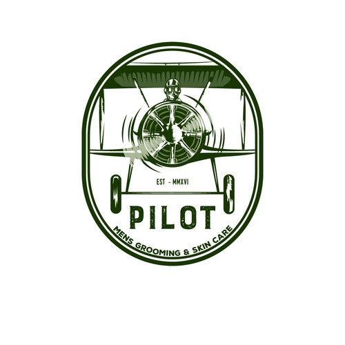 Vintage aviation logo