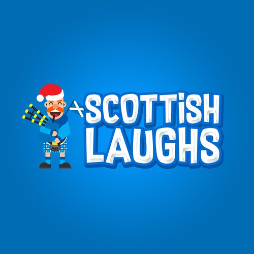 Character and Logo design for Scottish Laughs