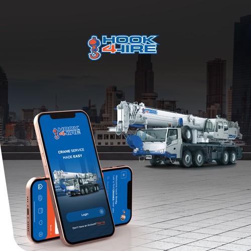 Mobile Crane Service App, a convenient way to book the job!