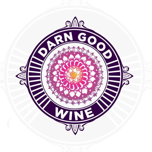 Darn good wine logo