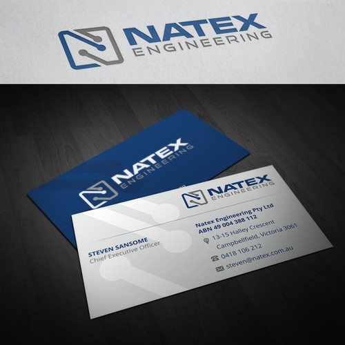 Help Natex with a new or polished logo and business cards (examples attached)