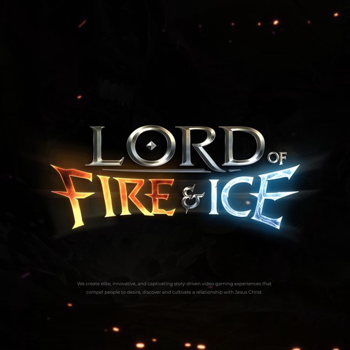 Lord of Fire & Ice Video Game Logo