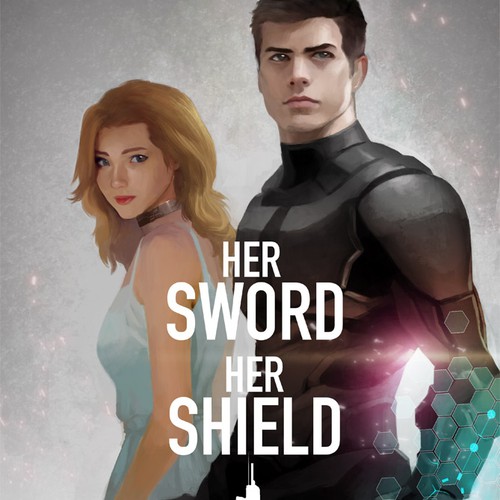 Ebook cover for a teen science fiction action adventure