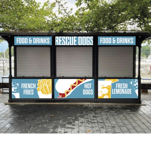 Hot-Dogs and French Fries Kiosk Redesign