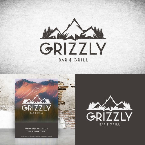 Grizzly Bar & Grill Logo