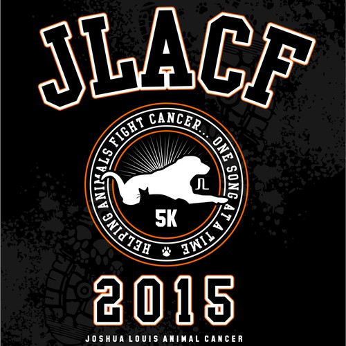 Animal Cancer Fundraiser T-Shirt for 5K!