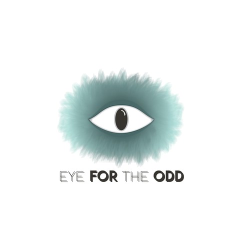 Eye logo concept for social media use