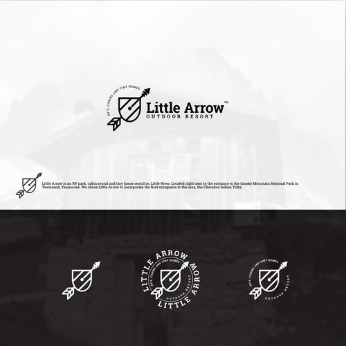 Logo design for little arrow