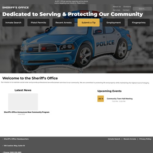 Sheriff's Office Homepage