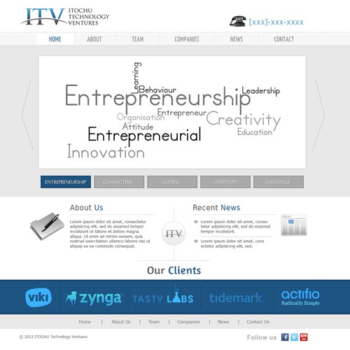 Guaranteed!-New website design wanted for venture capital firm