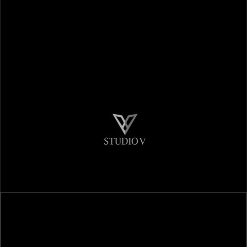 StudioV Logo Design