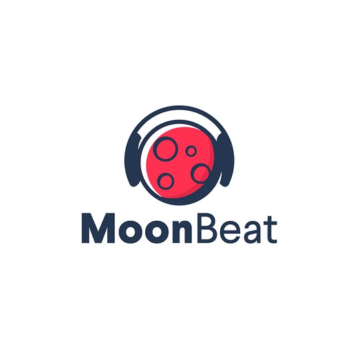 Music and Space Themed Logo concept