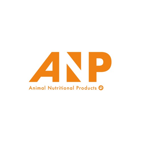 Bold Logo for ANP with negative space N