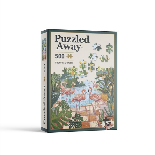 Puzzle Packaging design for a craft lifestyle brand