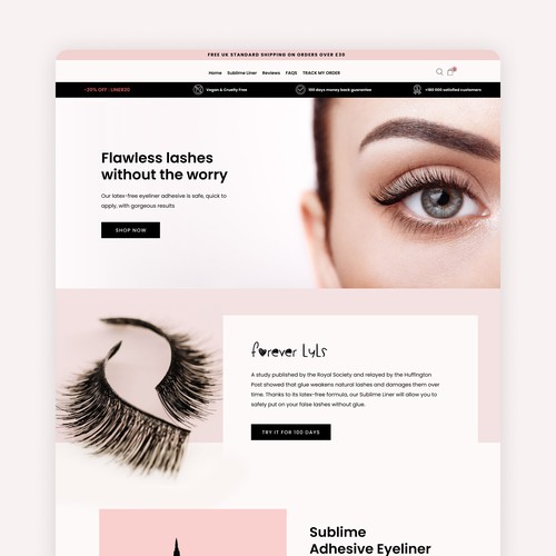 Beauty Products Ecommerce Website