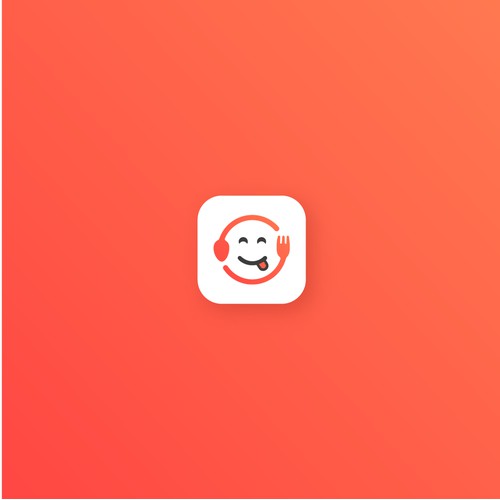 Food App logo concept